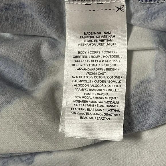 Lauren Ralph Lauren Tie Dye Striped Maxi Tank Dress Womens  M Beach Coastal NWT - Picture 5 of 5